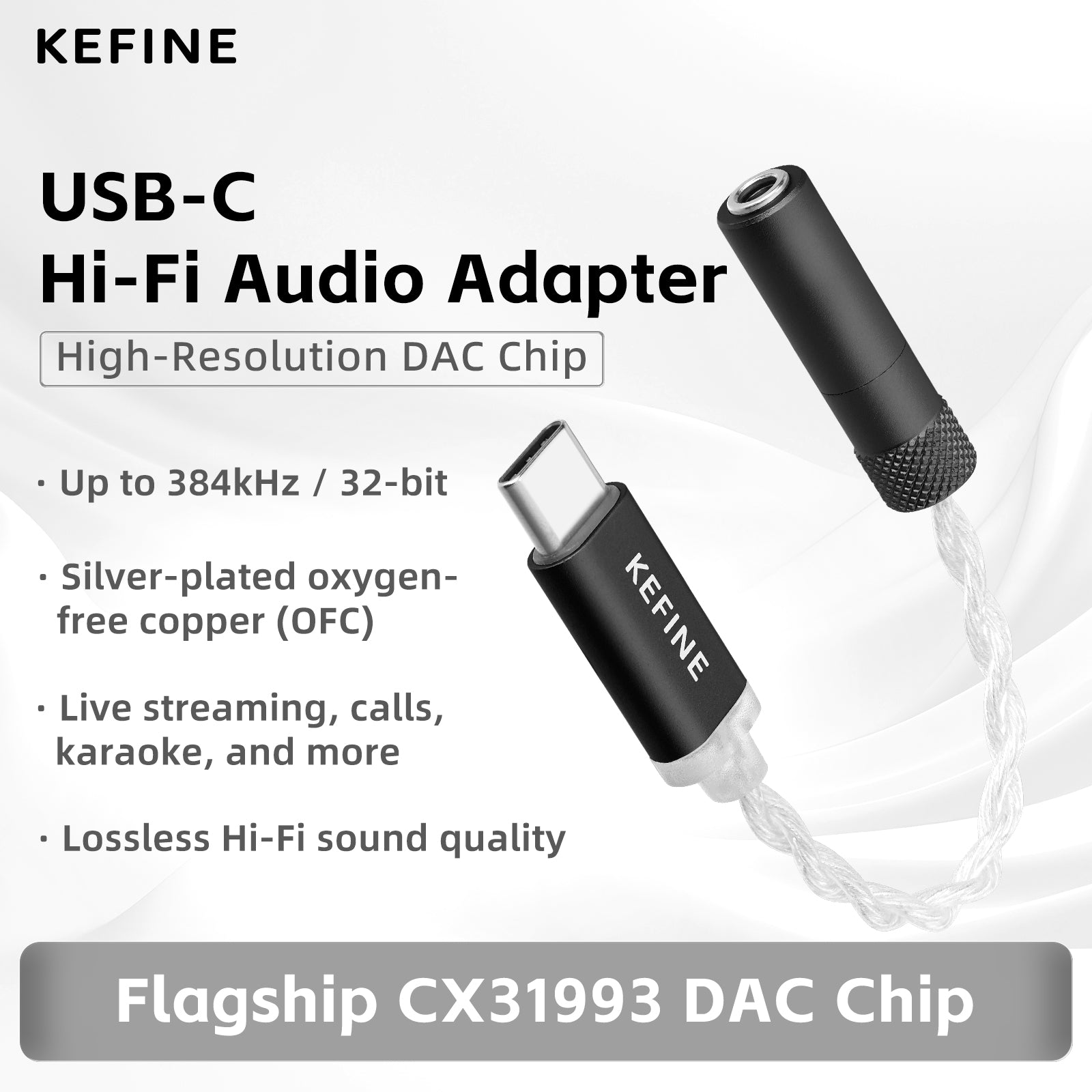 3.5mm to USB-C Audio Adapter