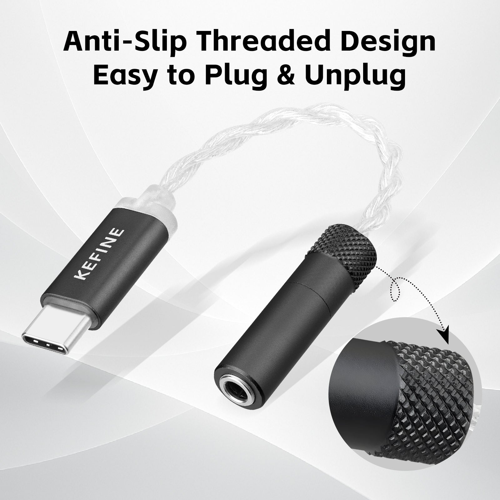3.5mm to USB-C Audio Adapter